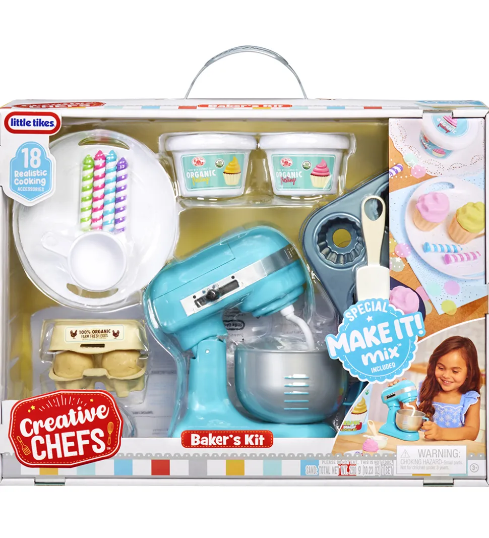 Little Tikes Legemad - Creative Chefs - 18 Dele - Bagesæt