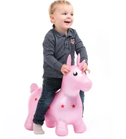 Ludi Hoppedyr - Enhjørning - Rosa