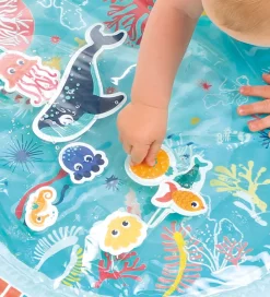 Ludi Legemåtte - Vand - 94x63 cm - Turkis