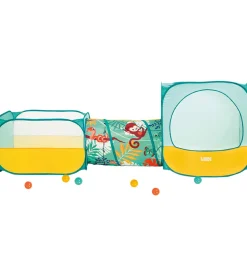 Ludi Pop-Up Legetelt m. Tunnel Og Bolde - Multi