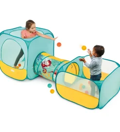 Ludi Pop-Up Legetelt m. Tunnel Og Bolde - Multi