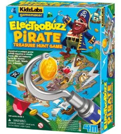 4M - KidzLabs Gamemaker - Elektro Buzz Pirat Spil
