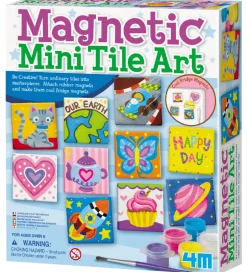 4M Mal Selv Magnetsæt - 10 fliser - køleskabsmagnet