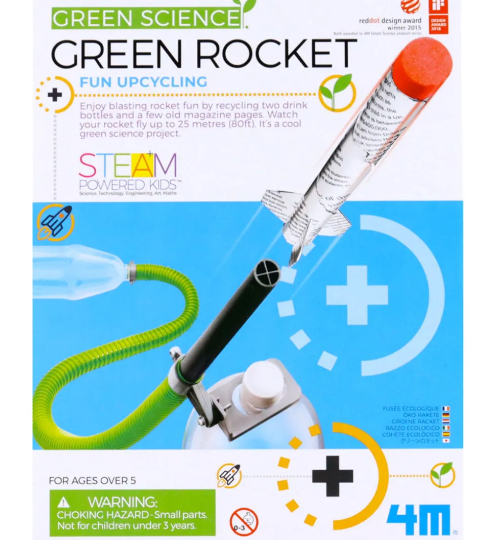 4M Raket - Green Science - Green Rocket