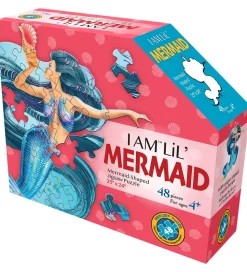 Madd Capp Puzzles Puslespil - I Am LiL' Mermaid - 48 Brikker