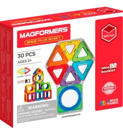 Magformers Basic Plus Sæt - 30 dele
