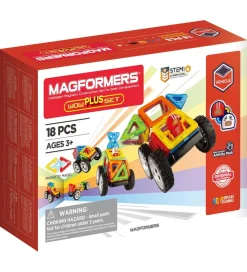 Magformers Wow Plus Sæt - 18 Dele