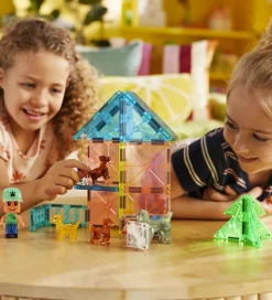 Magna-Tiles Magnetsæt - 27 Dele - Doggy Daycare + MicroMAGS