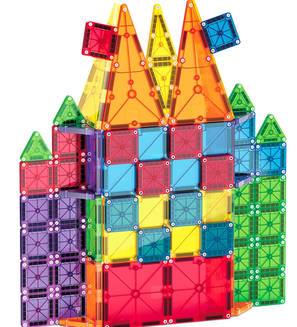 Magna-Tiles Magnetsæt - 62 Dele - MicroMAGS & Combo