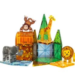 Magna-Tiles Magnetsæt - 25 Dele - Safaridyr