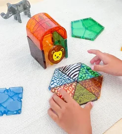 Magna-Tiles Magnetsæt - 25 Dele - Safaridyr