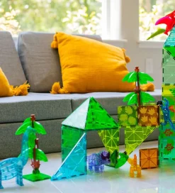 Magna-Tiles Magnetsæt - 50 Dele - Dino World XL