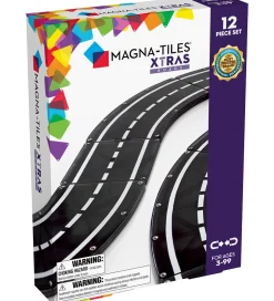 Magna-Tiles Magnetsæt - XTRAS Roads - 12 Dele