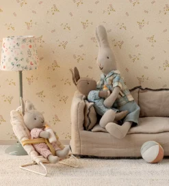 Maileg Hare - Micro - Strikket Dragt - Sand/Rosa