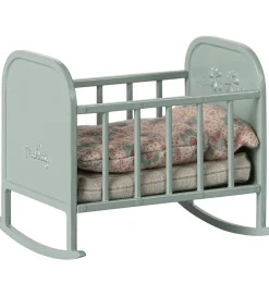 Maileg Minature Vugge - My - Mintblå