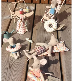 Maileg Miniature Klapvogn - Mikro - Pudder