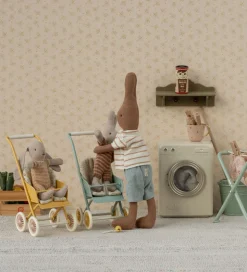 Maileg Miniature Klapvogn - Mikro - Gul