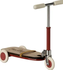 Maileg Miniature Løbehjul - Mus - Rød