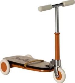 Maileg Miniature Løbehjul - Mus - Orange