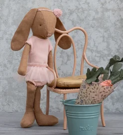 Maileg Miniature Vintage Stol - Mini - Rosa