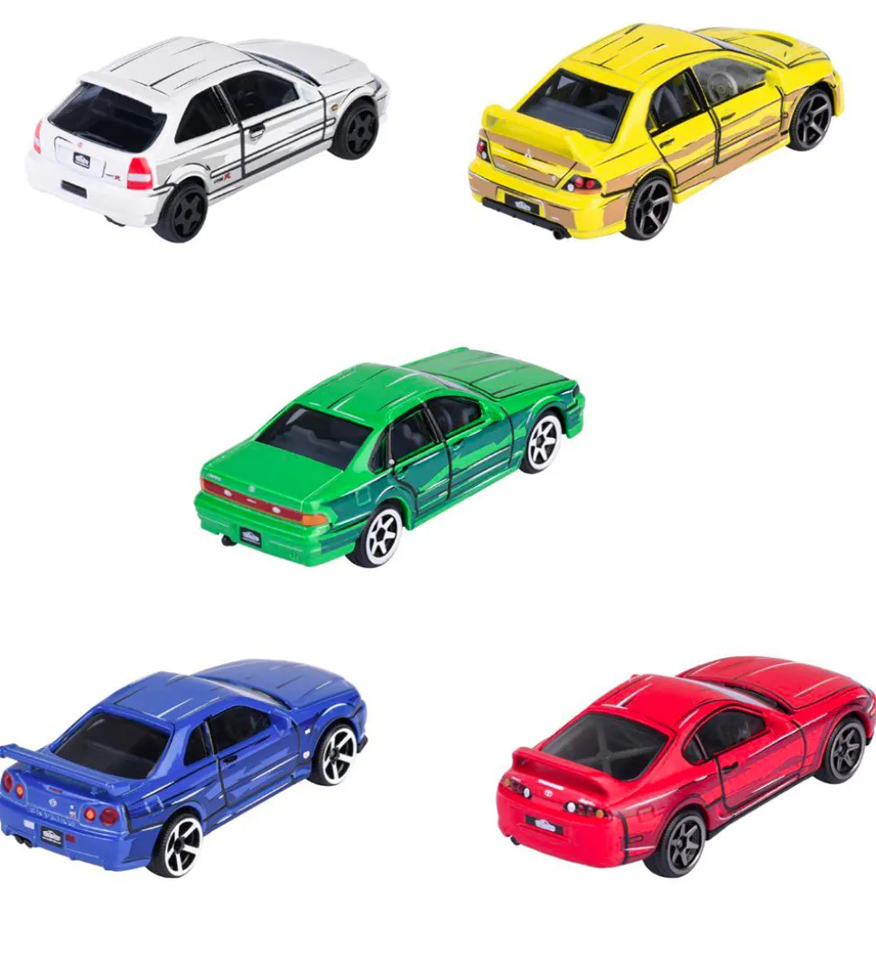 Majorette Biler - 5-pak - Japan Series