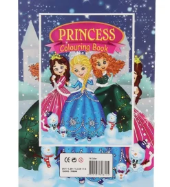 Malebog - Princess Colouring Book - 16 Sider