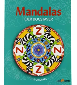 Mandalas Malebog - Lær Bogstaver