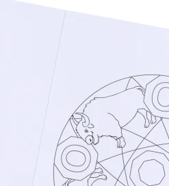 Mandalas Malebog - Lær Bogstaver