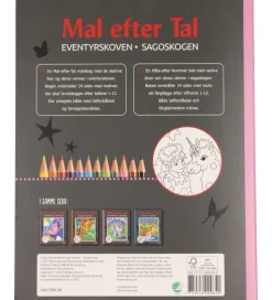 Mandalas Malebog - Mal efter Tal - Eventyrskoven
