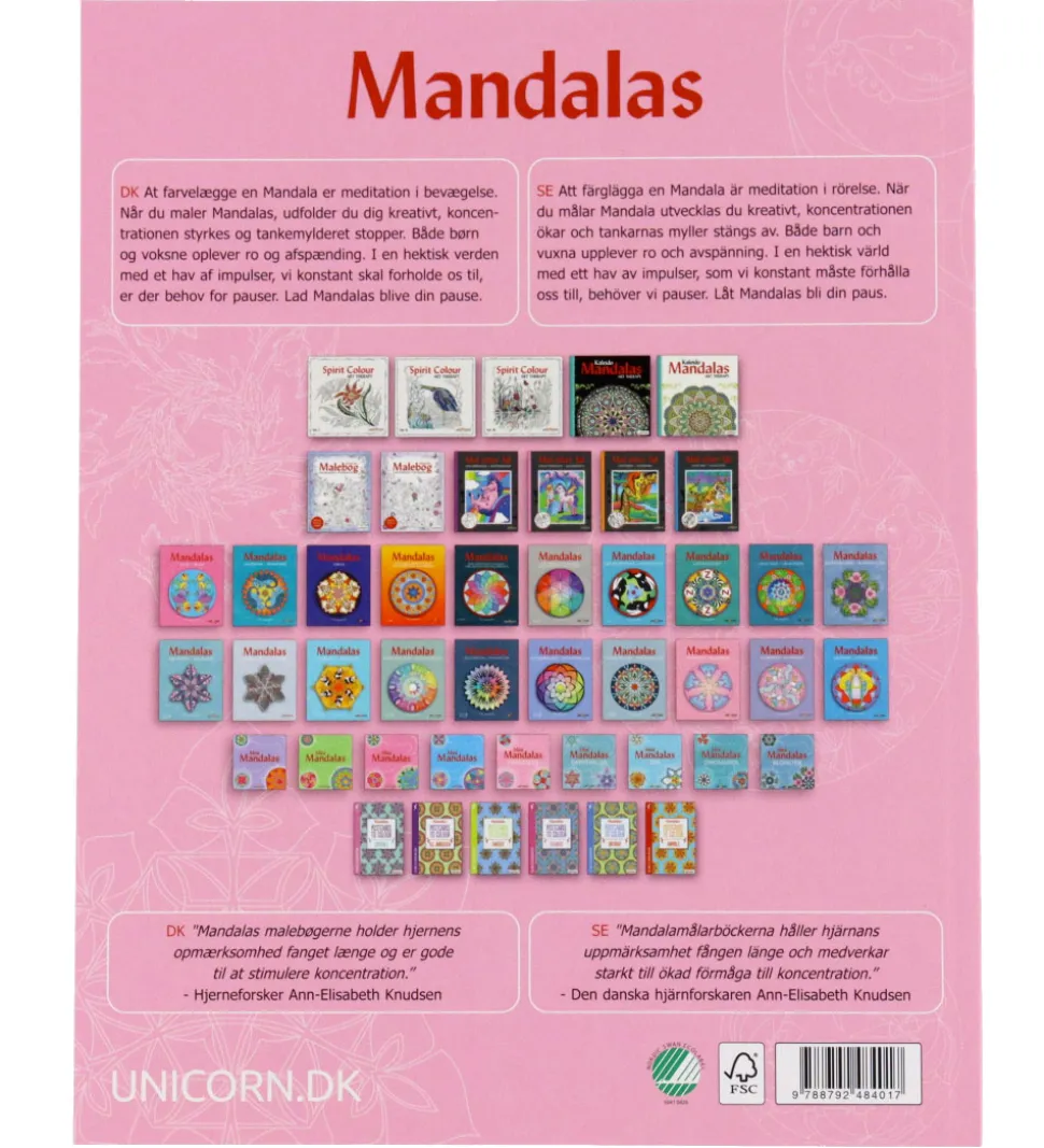 Mandalas Malebog - Prinsesser