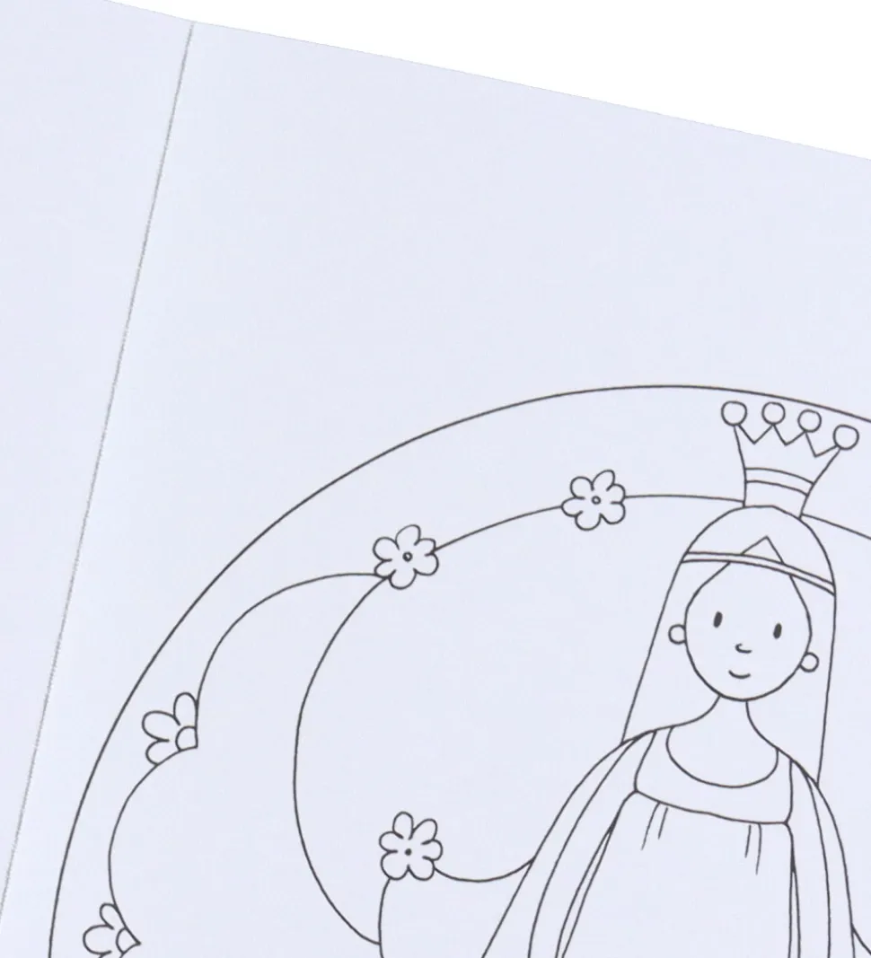 Mandalas Malebog - Prinsesser