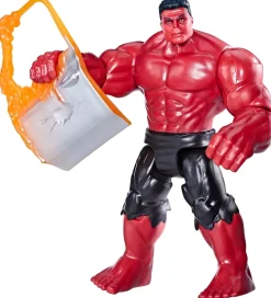 Marvel Avengers Actionfigur - Rød Hulk - 10cm