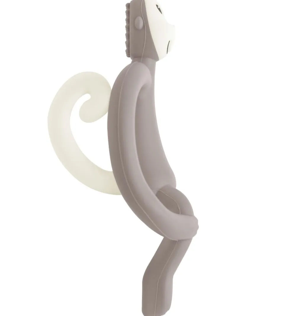 Matchstick Monkey Bidering - Monkey Teething - Grey