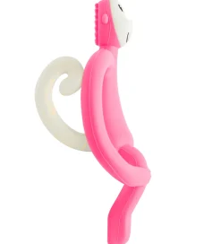 Matchstick Monkey Bidering - Monkey Teething - Pink