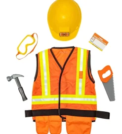 Melissa & Doug Udklædning - Byggearbejder-sæt - 6 Dele