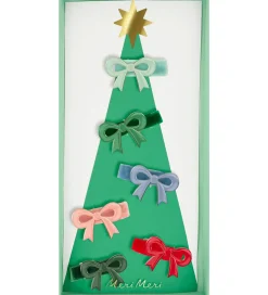 Meri Meri Hårspænder - 6-pak - Emalje - 4 cm - Sløjfer