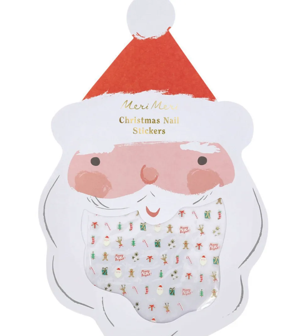 Meri Meri Negle Klistermærker - 200 Stk. - Christmas