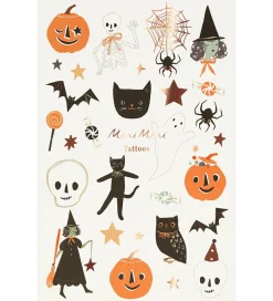 Meri Meri Tatoveringer - It's Halloween!