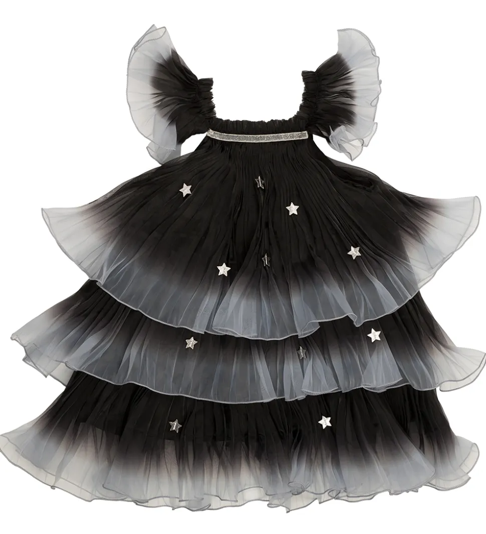 Meri Meri Udklædning - Star Witch - Sort/Grå