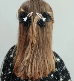 Mimi & Lula Hårspænder - 2-pak - 5 cm - Ghost Tulle Halloween