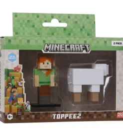Minecraft Legetøjsfigurer - 3D - 2-pak - Alex/Sheep