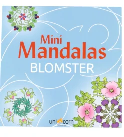 Mini Mandalas Malebog - Blomster