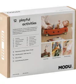 MODU Baby Motoriksæt - 10 Dele - 50x40x10 cm - Sand Grey/Honey Y