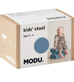 MODU Børneskammel - Deep Blue/Sky Blue