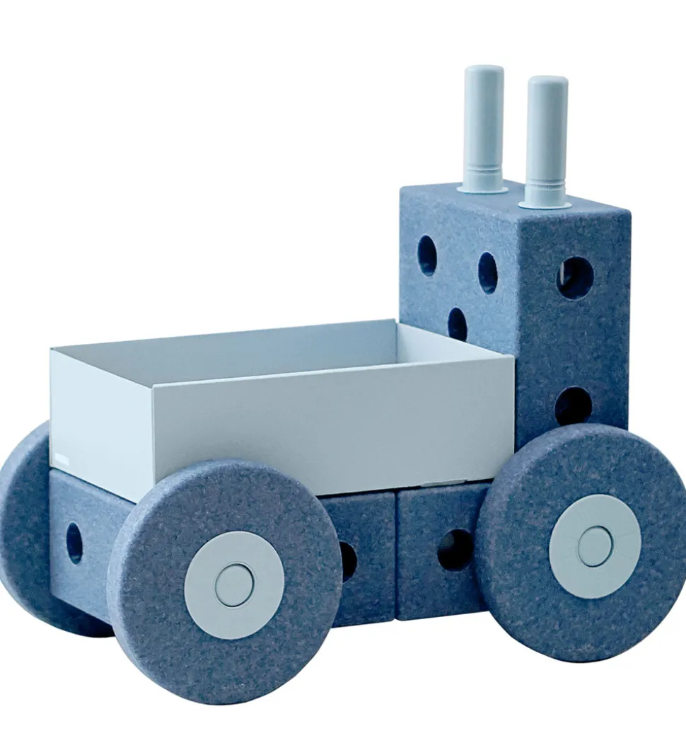 MODU Gåvogn - 3-i-1 - Deep Blue/Sky Blue