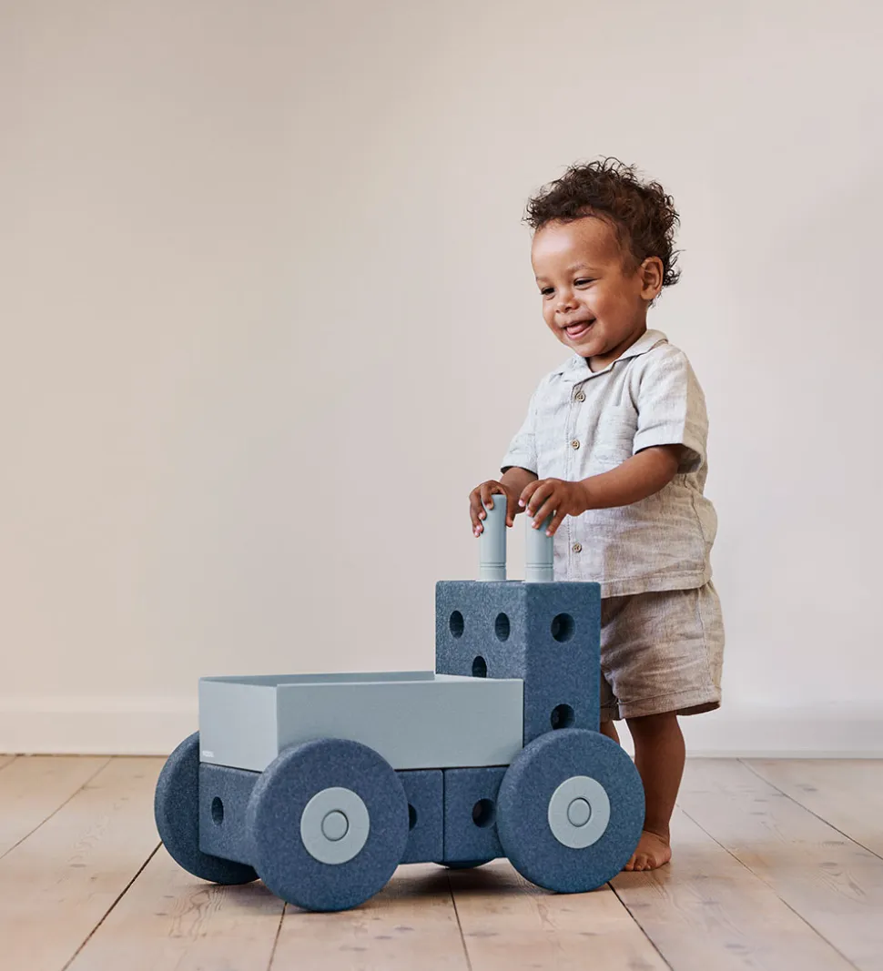 MODU Gåvogn - 3-i-1 - Deep Blue/Sky Blue