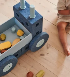 MODU Gåvogn - 3-i-1 - Deep Blue/Sky Blue