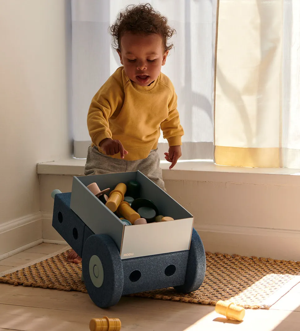 MODU Gåvogn - 3-i-1 - Deep Blue/Sky Blue