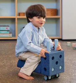 MODU Klods Firkant - 20x20x10 cm - Deep Blue