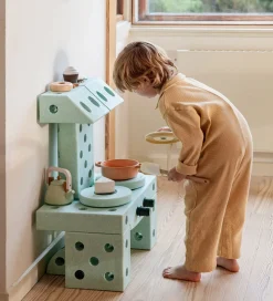 MODU Klods Vinkel - 20x20x10 cm - Ocean Mint